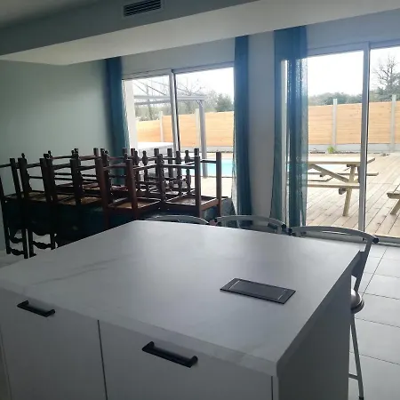 Magnifique Villa Sur Le Bassin D'Arcachon - Jacuzzi+Piscine - 8A10Pers Biganos Buitenkant foto
