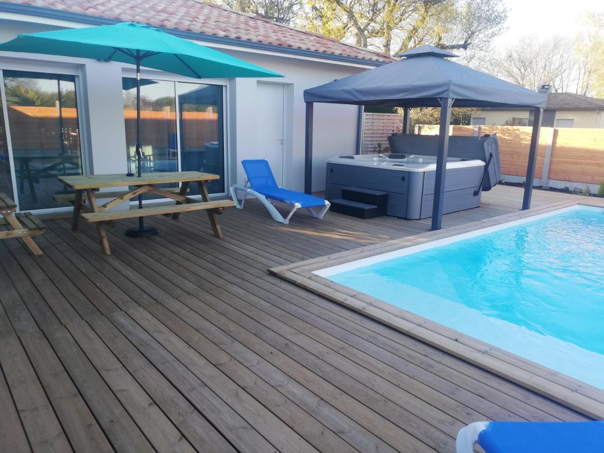Magnifique Sur Le Bassin D'arcachon - Jacuzzi+piscine - 8a10pers Villa Biganos
