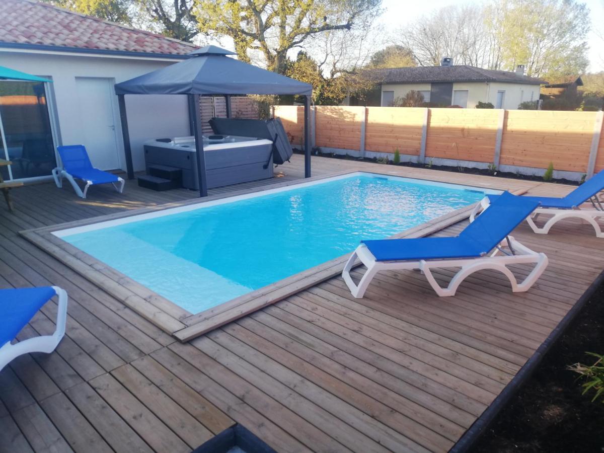Villa Magnifique Sur Le Bassin D'arcachon - Jacuzzi+piscine - 8a10pers Biganos
